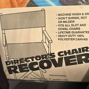 Old joes directors chair cover